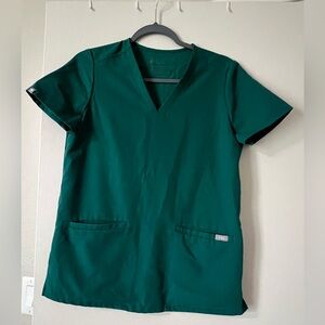 Figs Green Scrub Set